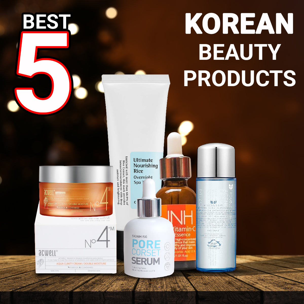 Korean Skin Care Products
